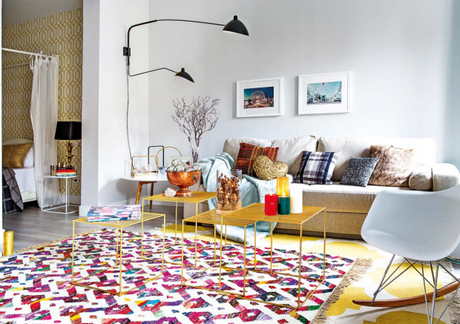 Decorados a todo color. Vitalidad en el centro de Madrid scandinavian colours