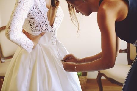 CAROLINA & GUILLERMO: UNA ELEGANTE NOVIA TOT- HOM