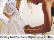 Carolina guillermo: elegante novia tot-