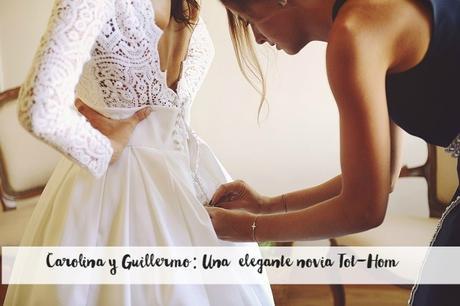 boda carolina y guillermo una elegante novia tot hom