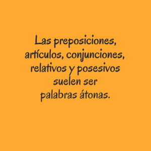 Curso de Redacción: Acento Prosódico y Entonación