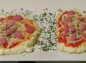 Mini pizzas coliflor