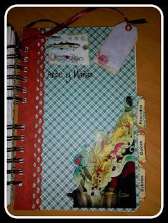 Recetario de cocina.