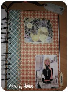 Recetario de cocina.