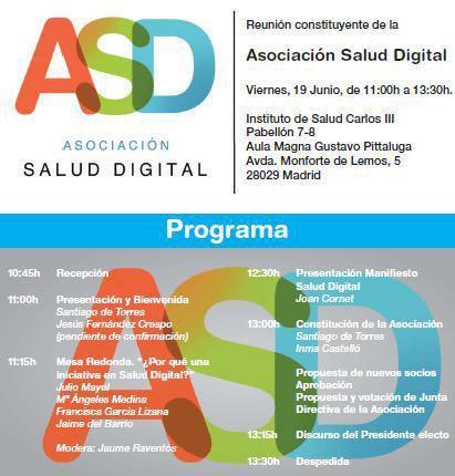 Programa de la Jornada de Salud Digital