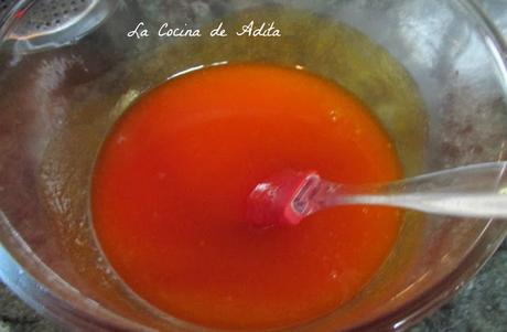 Bûche de Noël  de frutos rojos (copiando a Ettore)