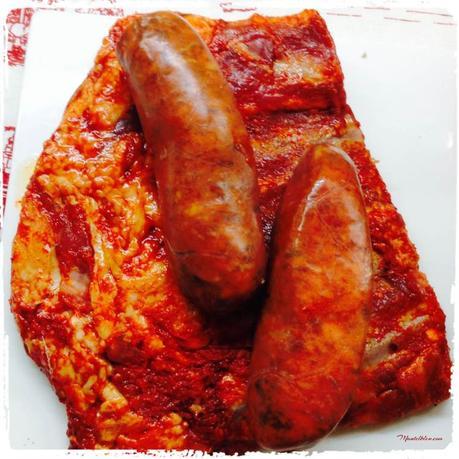Croquetas de costilla y chorizo Masa Ingredientes