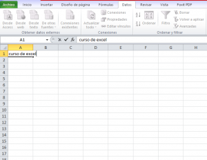 curso de excel