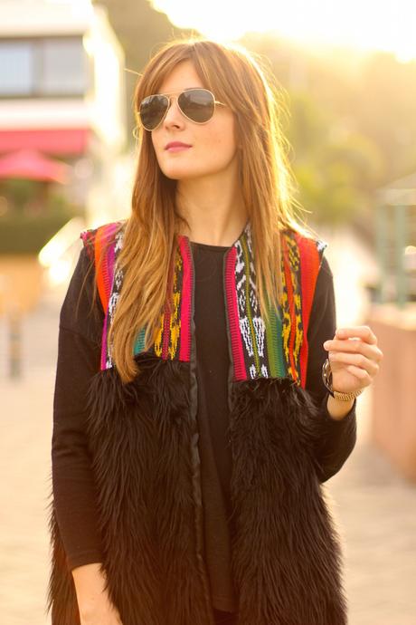 Ethic Faux Fur Vest