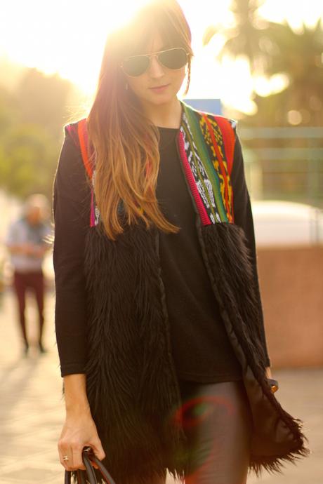 Ethic Faux Fur Vest