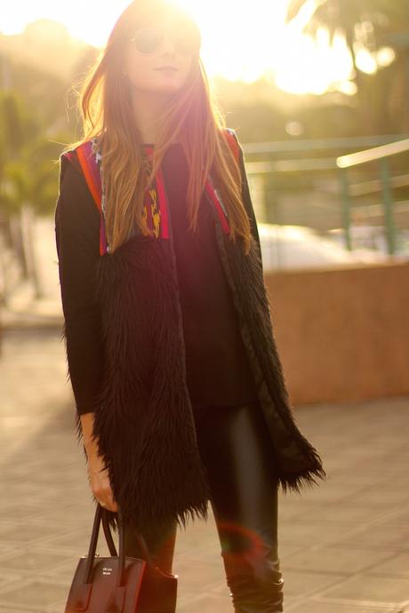 Ethic Faux Fur Vest