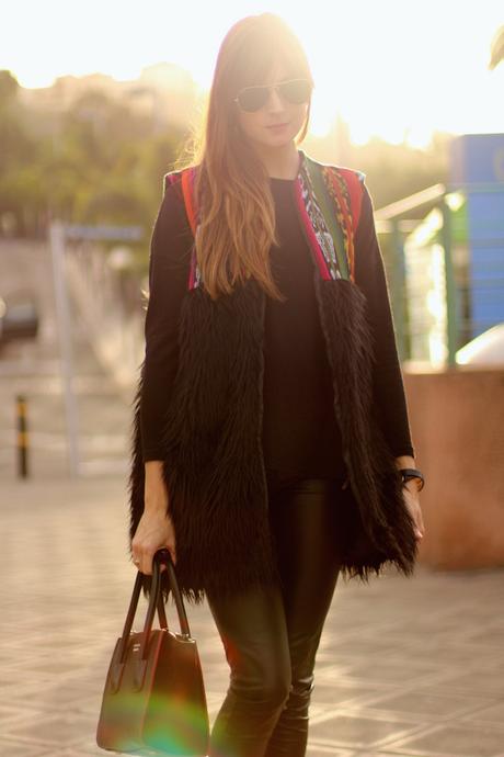 Ethic Faux Fur Vest