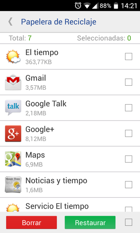 Como eliminar o inhabilitar aplicaciones preinstaladas en Android