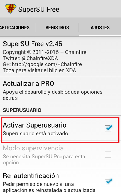 Como eliminar o inhabilitar aplicaciones preinstaladas en Android