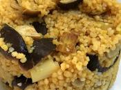 Operación bikini cous integral setas chopo ajos tiernos