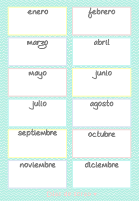 Aprende handmade: Crea tu calendario de cumpleaños