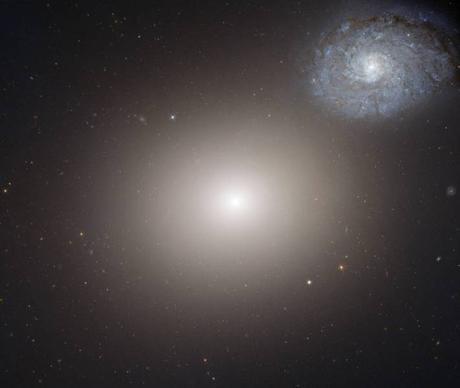 La elíptica M60 y la espiral NGC 4647
