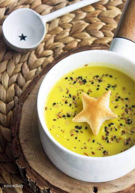 Crema de maiz con coco