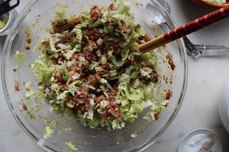 Gyozas de cerdo y col china. El plato japonés que no te quieres perder Gyozas de cerdo y col china. El plato japonés que no te quieres perder