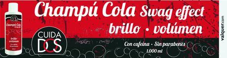 CHAMPU SWAG COLA CON CAFEINA, brillo y volumen 1.000 ml