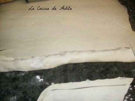 Hojaldres de atún con tomate