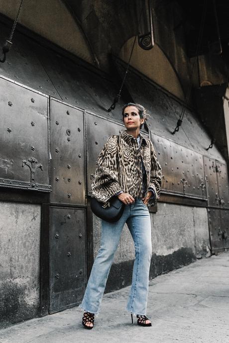 Firenze4Ever-Luisa_VIa_Roma-Chloe_Leopard_Jacket-Light_Blue_Blouse-Gucci_Jeans-_Look-Drew_Bag-Outfit-Florence-Street_Style-9