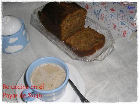 Bizcocho de cereales, galletas y chocolate