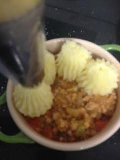 CAZUELITAS DE PURE DE PATATA CON CARNE