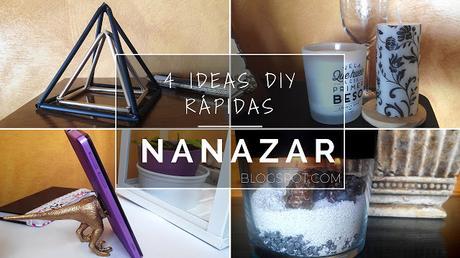 4 Ideas DIY Rápidas y Fáciles