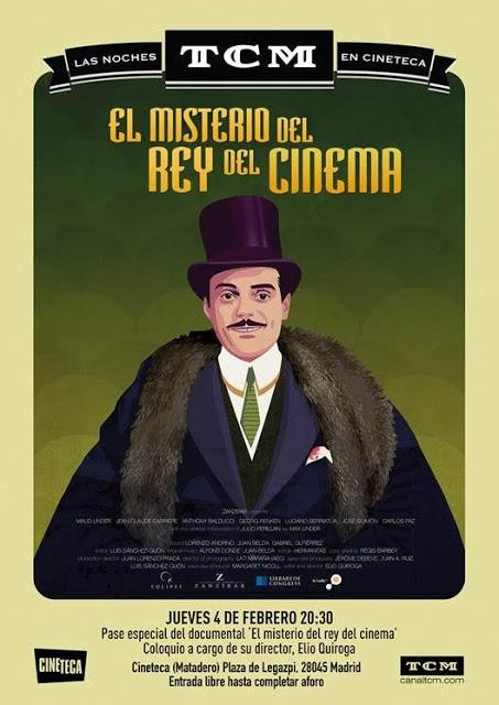 TCM y CINETECA proyectan EL MISTERIO DEL REY DEL CINEMA (Max Linder)