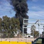Dos tanques de químicos se incendian en la Zona Industrial