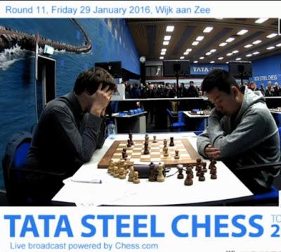 Wei Yi en Wijk aan Zee (Holanda) – Torneo Tata Steel Masters 2016 (XI)