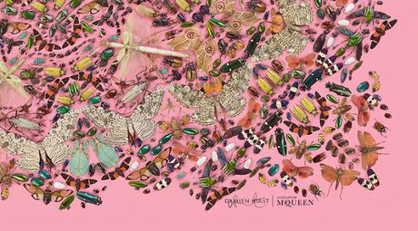 Las mariposas de Alexander McQueen por  Damien Hirst