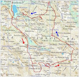 La Tiese-Toyeyu-El Canalizu-Las Fuentes de Onís-Las Bobias-Belbín