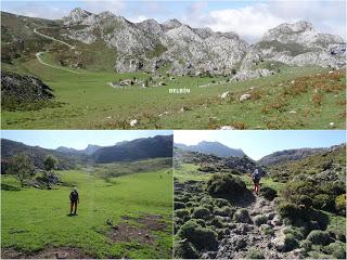 La Tiese-Toyeyu-El Canalizu-Las Fuentes de Onís-Las Bobias-Belbín