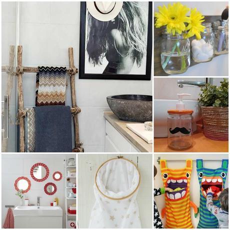 6 diy low-cost para el baño. 6 diy low-cost para el baño.