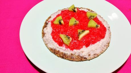 Mini pizzas dulces crudiveganas