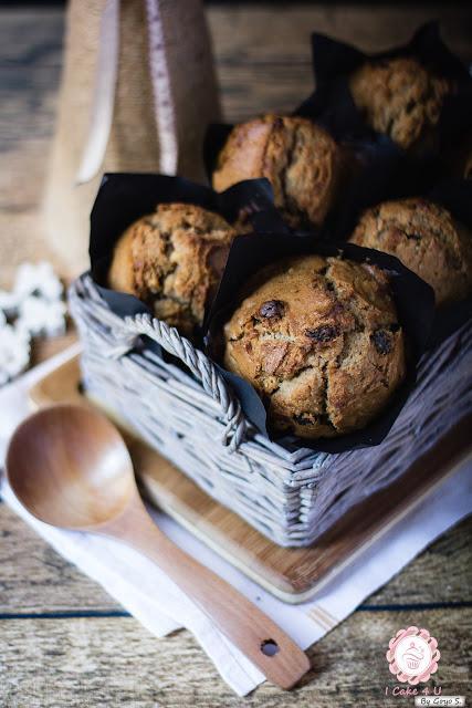 muffins de pasas