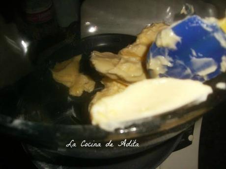 Galletas  de caritas, con chocolate