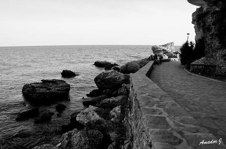 NERJA (MÁLAGA): FOTOGRAFÍAS EN BLANCO/NEGRO