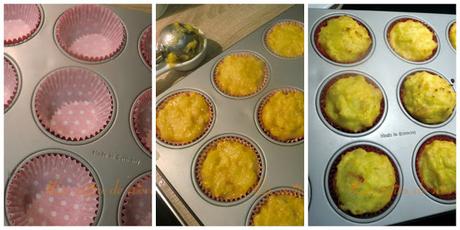 Tortilla de patatas en cup cakes