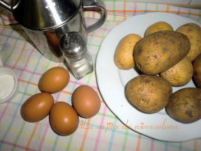 Tortilla de patatas en cup cakes