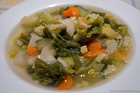 Sopa de verduras