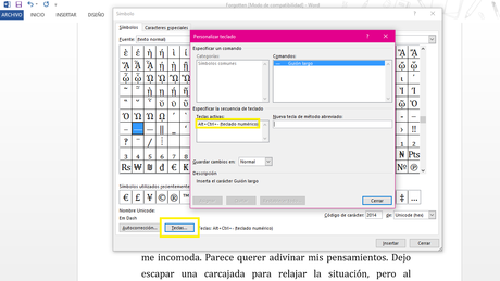 Cómo poner guiones de diálogo en Word de forma automática