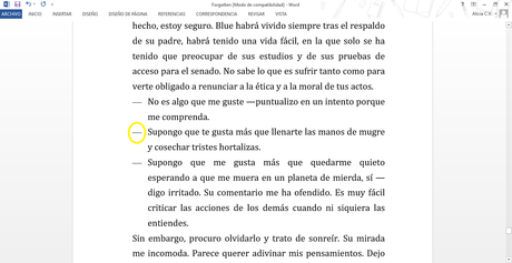 Cómo poner guiones de diálogo en Word de forma automática