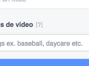 Facebook permite añadir tags videos