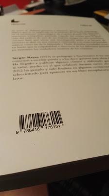 El código de barras de un libro