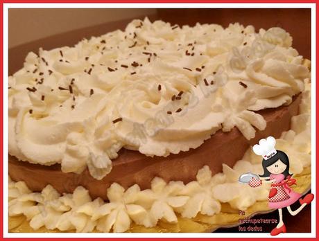 * Tarta de chocolate y mascarpone (Thermomix y tradicional)