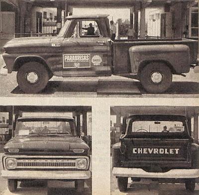 Chevrolet y su camioneta C-10 de 1966