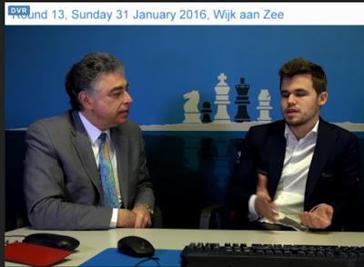 Magnus Carlsen en Wijk aan Zee (Holanda) – Torneo Tata Steel Masters 2016 (XIII y fin)